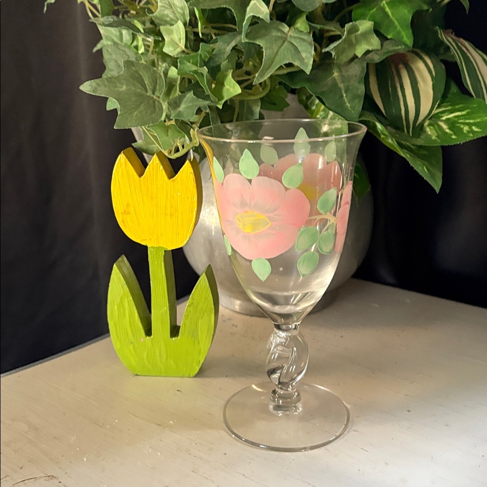 Franciscan Desert Rose Goblet